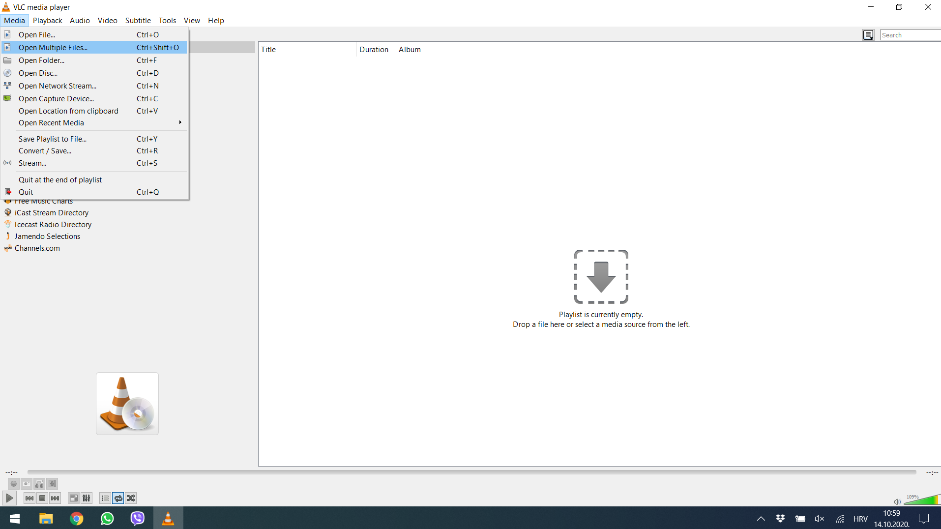 Step 1 – Open mutliple files – Once Sport Analyser and VLC Step 1 - Open mutliple files - Once Sport Analyser and VLC
