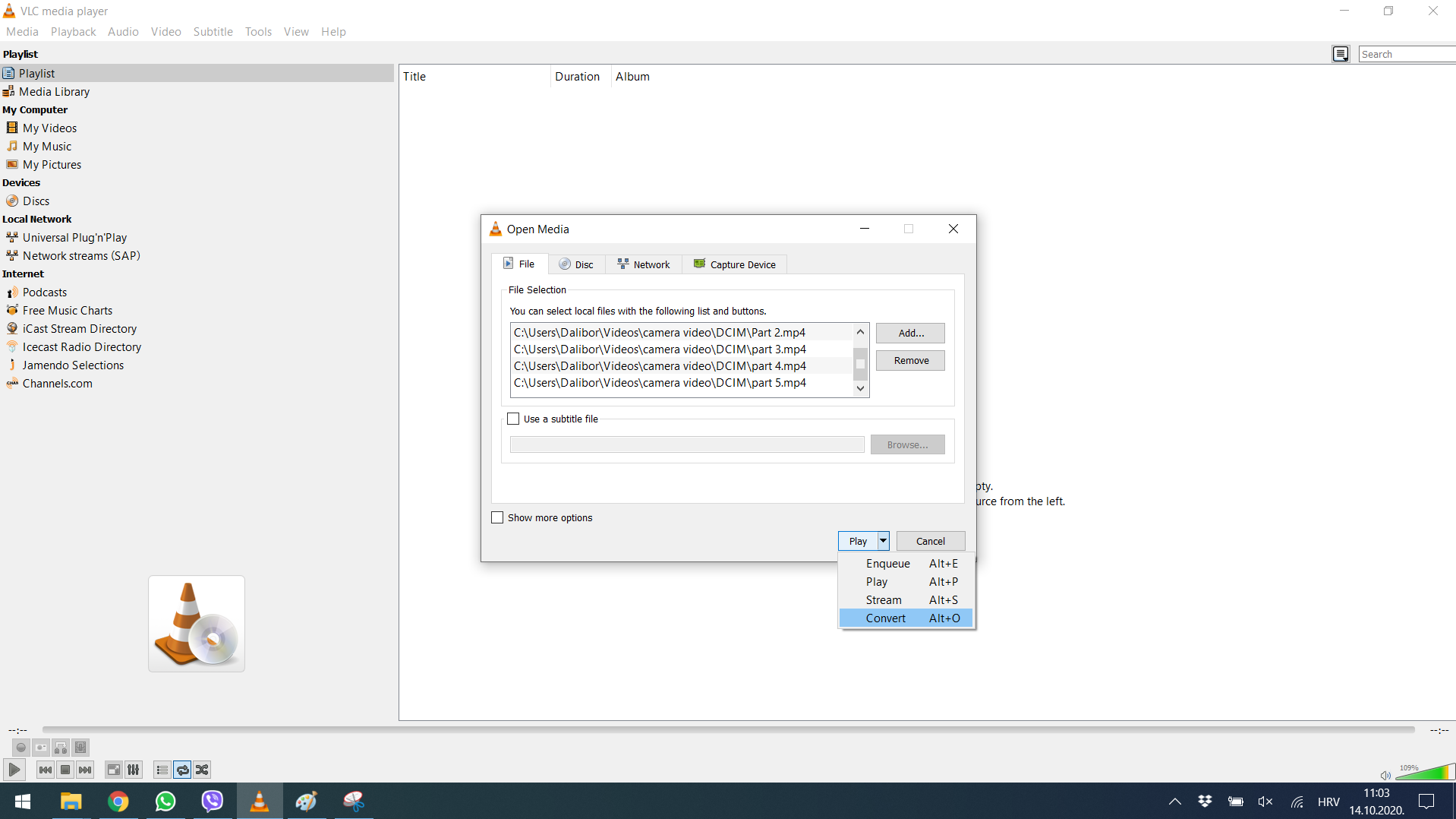 Step 3 – click convert – Once Sport Analyser and VLC Step 3 - click convert - Once Sport Analyser and VLC