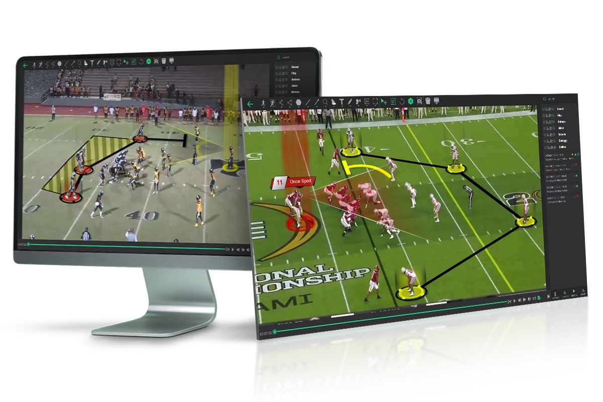 american football header Once Sport Analyser american football