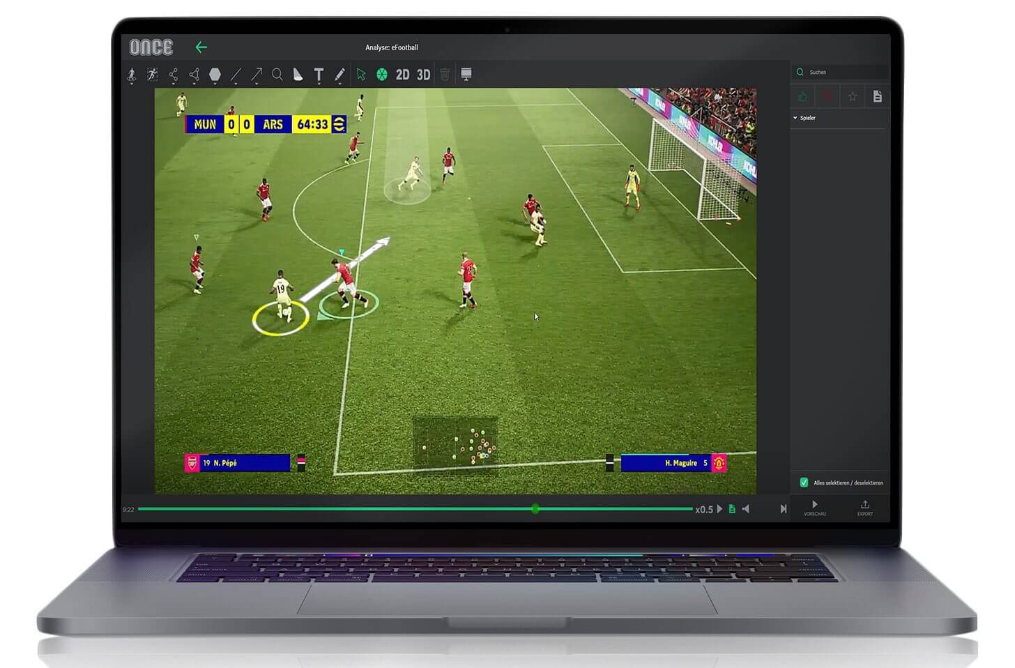 eFootball Once Sport Analyser Basic