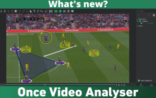 New drawing elements, a video converter feature, and tagging upgrades - Once Sport Analyser - all you need to know