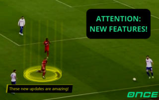 New text block and improved tracking trajectory fix - Once Sport Analyser