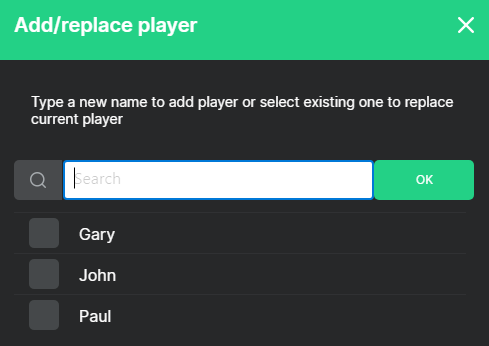 Multi-player tagging Once Sport Analyser