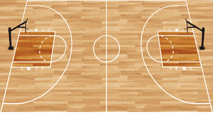 Basketball 3D Field Once Sport Analyser