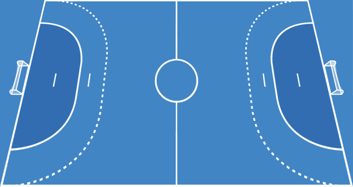 Handball 3D Field Once Sport Analyser