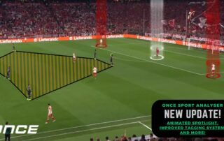 Animated Spotlight, Improved Tagging System Once Sport Analyser