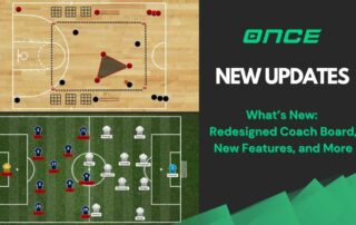 Once Sport Coach Board redessiné, nouvelles fonctionnalités.