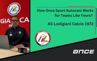 How Once Sport Autocam Works for Teams Like Yours? AS Lodigiani Calcio 1972