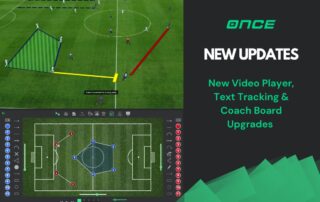 New Video Player, Text Tracking & Coach Board Upgrades in Latest Once Sport Update