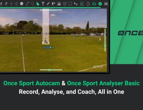 Once Sport Autocam Now Comes with Once Sport Analyser Basic – Record, Analyse, and Coach, All in One